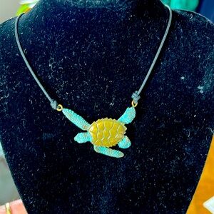 Calvin Richie bronze sea turtle